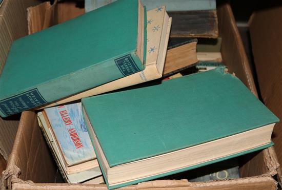 Large quantity of exploration books(-)